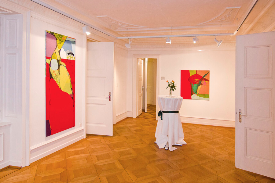 Ulrike Stolte Ausstellung Inspirations Art Academy Erlenbauch Zürich 2012