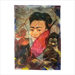 Ulrike Stolte Frida and Me lV Printzyklus 8 20 x 25cm 2024