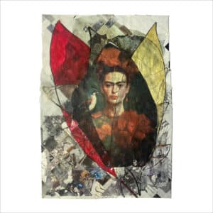 Ulrike Stolte Frida and Me lll Printzyklus 8 20 x 25cm 2024